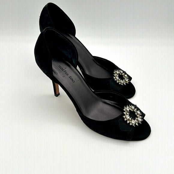 ✨✨SACHA TOO BLACK DRESSY SHOES SIZE 7.5M - Picture 4 of 8